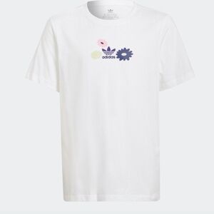 Adidas Size 11-12Y Girls White